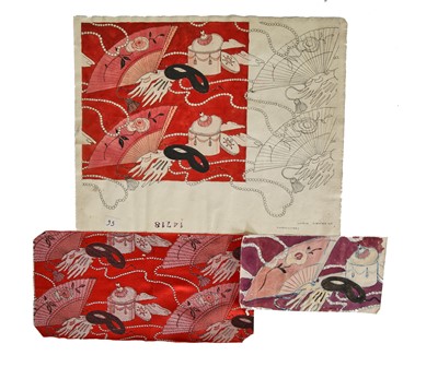 Lot 74 - George Barbier original designs for 'Fanfreluches', 1918
