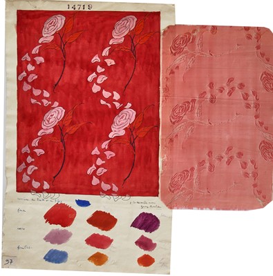 Lot 77 - George Barbier original design for 'La Derniere', 1919