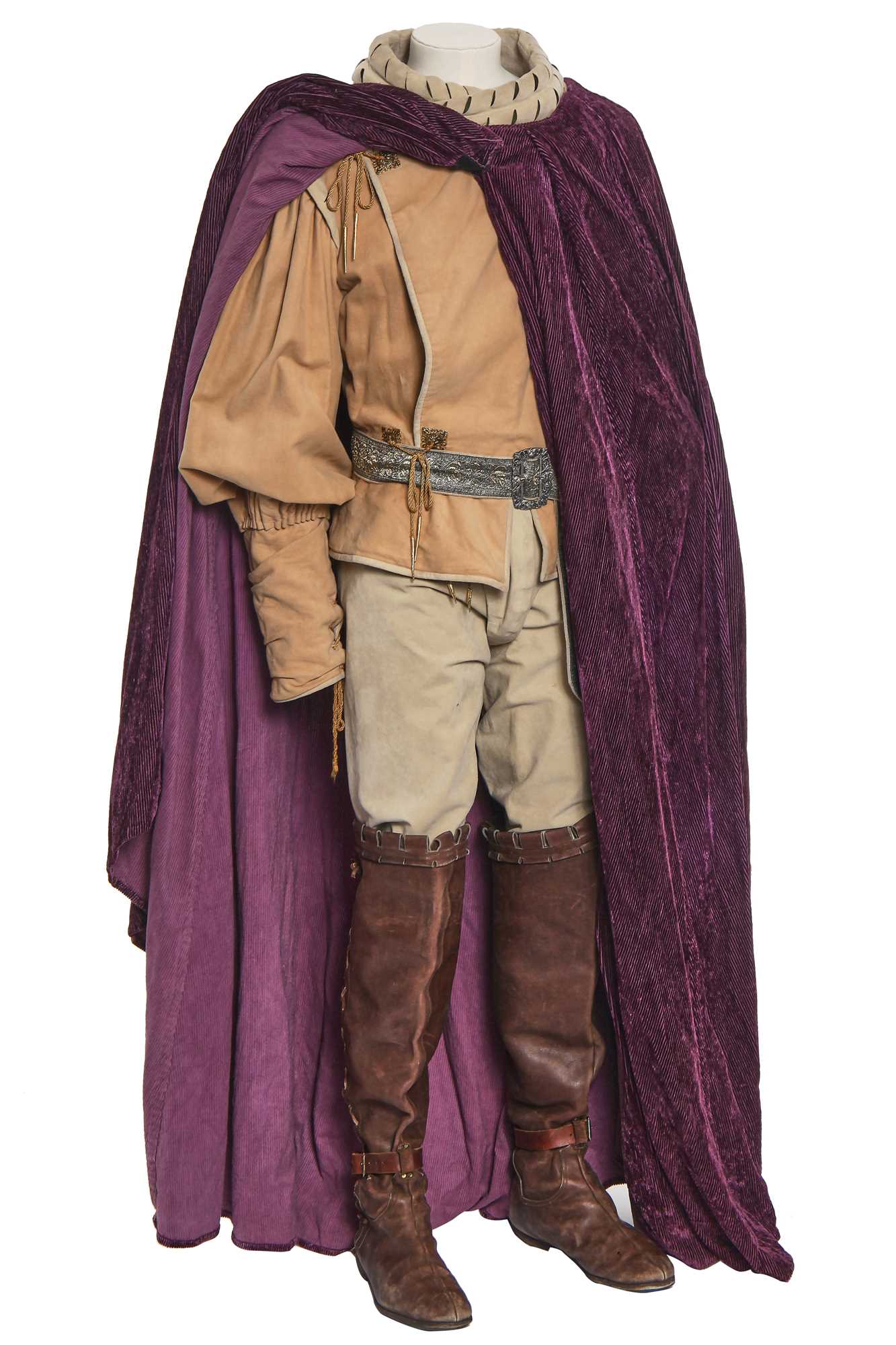 Lot 2 - Dougray Scott's costume as Prince Henry in the film 'Ever After', 1998