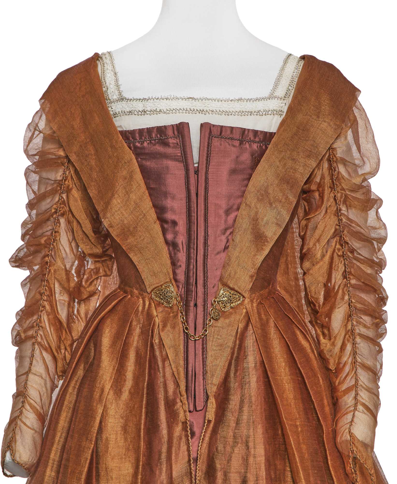 Lot 3 - Cate Blanchett's costume as Queen Elizabeth I for the film 'Elizabeth', 1998