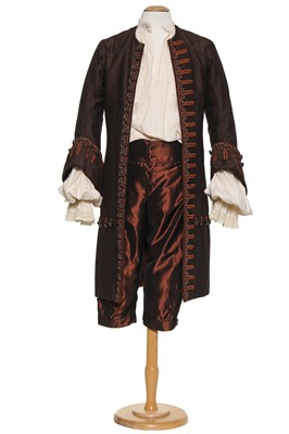 Lot 4 - Johnny Depp's costume as the 2nd Earl of Rochester in the film 'The Libertine', 2004