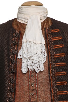 Lot 4 - Johnny Depp's costume as the 2nd Earl of Rochester in the film 'The Libertine', 2004