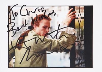 Lot 5 - Heath Ledger's costume as Casanova in the film 'Casanova', 2004