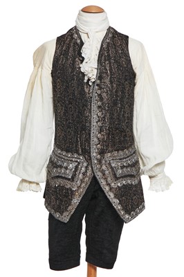 Lot 8 - Ralph Fiennes' costume for the Duke of Devonshire in the film 'The Duchess', 2008