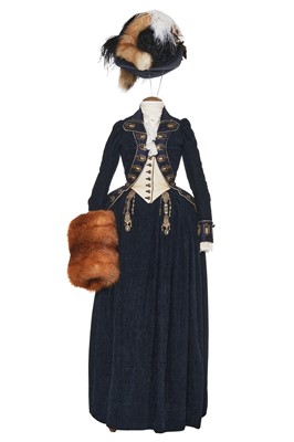 Lot 7 - Keira Knightley's costume as Georgiana, Duchess of Devonshire in the film 'The Duchess', 2008