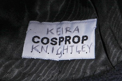 Lot 7 - Keira Knightley's costume as Georgiana, Duchess of Devonshire in the film 'The Duchess', 2008