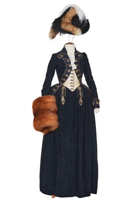 Lot 7 - Keira Knightley's costume as Georgiana, Duchess of Devonshire in the film 'The Duchess', 2008