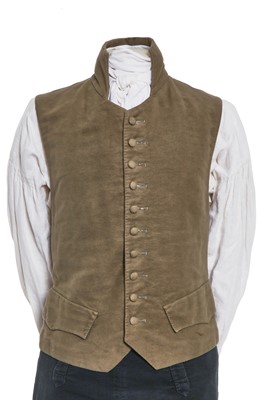 Lot 9 - Aidan Turner's costume as Ross Poldark for the TV series 'Poldark' 2016-2019