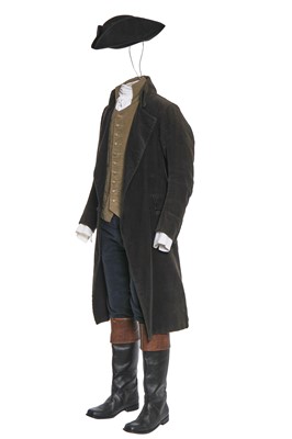Lot 9 - Aidan Turner's costume as Ross Poldark for the TV series 'Poldark' 2016-2019