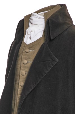 Lot 9 - Aidan Turner's costume as Ross Poldark for the TV series 'Poldark' 2016-2019
