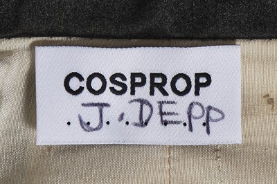 Lot 10 - Johnny Depp's costume as Ichabod Crane in the film 'Sleepy Hollow', 1999