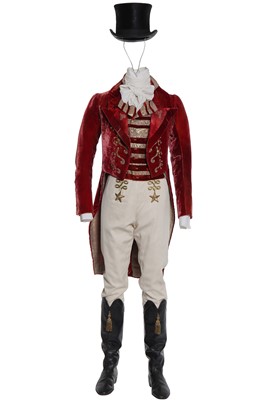 Lot 29 - Johnny Depp's costume as Sir J.M Barrie/ Circus Ringmaster in the film 'Finding Neverland', 2004