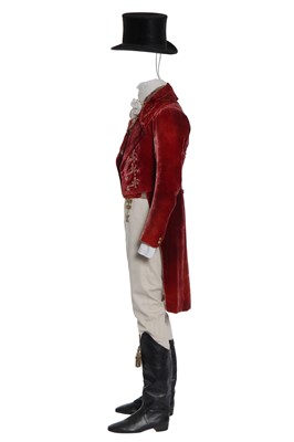 Lot 29 - Johnny Depp's costume as Sir J.M Barrie/ Circus Ringmaster in the film 'Finding Neverland', 2004