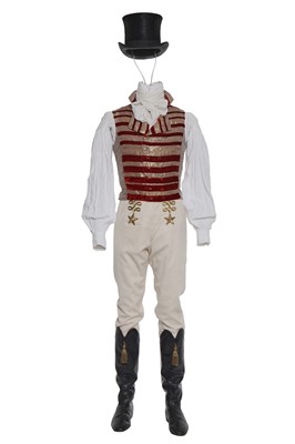 Lot 29 - Johnny Depp's costume as Sir J.M Barrie/ Circus Ringmaster in the film 'Finding Neverland', 2004