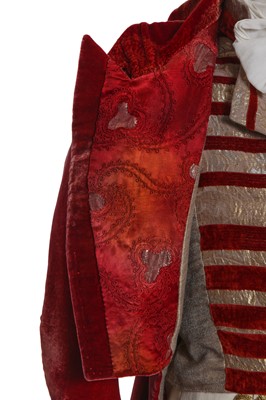 Lot 29 - Johnny Depp's costume as Sir J.M Barrie/ Circus Ringmaster in the film 'Finding Neverland', 2004