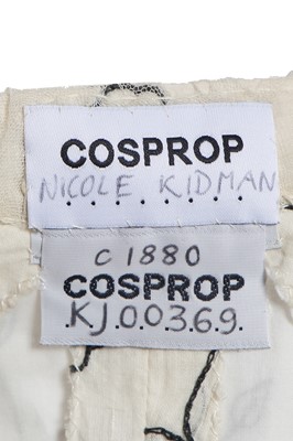 Lot 19 - Nicole Kidman's costume as Isabel Archer for the film 'The Portrait of a Lady', 1996