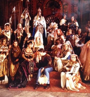 Lot 20 - Elizabeth Taylor's costume as Nadina Bulichoff in the film 'Young Toscanini', 1988