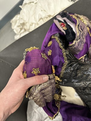 Lot 20 - Elizabeth Taylor's costume as Nadina Bulichoff in the film 'Young Toscanini', 1988