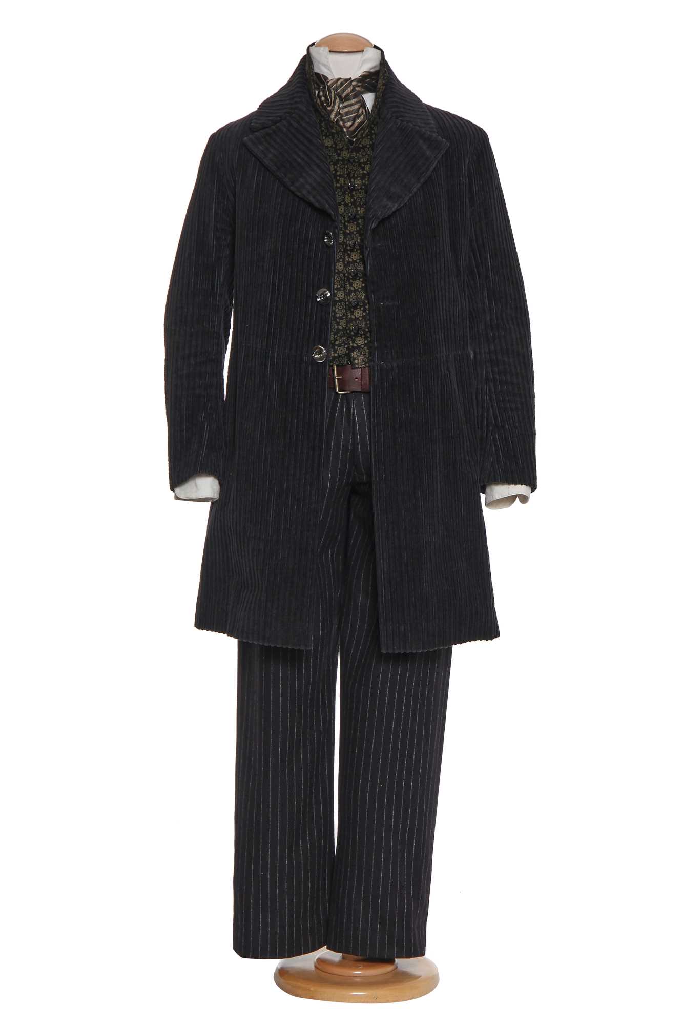 Lot 22 - Robert Downey Junior's costume as Sherlock Holmes in the film 'Sherlock Holmes', 2009
