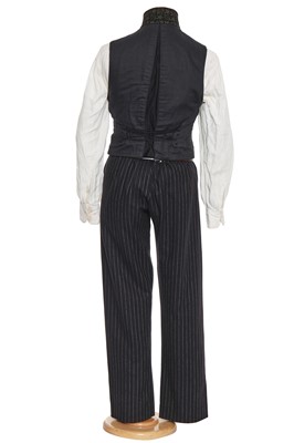 Lot 22 - Robert Downey Junior's costume as Sherlock Holmes in the film 'Sherlock Holmes', 2009