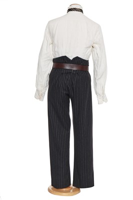 Lot 22 - Robert Downey Junior's costume as Sherlock Holmes in the film 'Sherlock Holmes', 2009