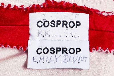 Lot 26 - Emily Blunt's costume as Cornelia Locke in the TV mini-series 'The English', 2022