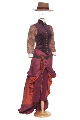 Lot 25 - Emily Blunt's costume as Cornelia Locke for the TV mini-series 'The English' 2022