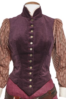 Lot 25 - Emily Blunt's costume as Cornelia Locke for the TV mini-series 'The English' 2022