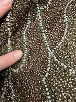 Lot 45 - Laura Carmichael's 1920s beaded flapper dress worn in the role of Lady Edith in TV series 'Downton Abbey, 2014