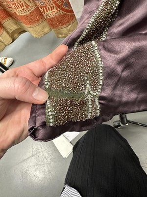 Lot 45 - Laura Carmichael's 1920s beaded flapper dress worn in the role of Lady Edith in TV series 'Downton Abbey, 2014