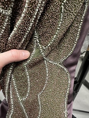Lot 45 - Laura Carmichael's 1920s beaded flapper dress worn in the role of Lady Edith in TV series 'Downton Abbey, 2014