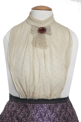 Lot 36 - Dame Maggie Smith's costume as Violet, Dowager Countess of Grantham in 'Downton Abbey, 2010