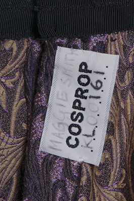 Lot 36 - Dame Maggie Smith's costume as Violet, Dowager Countess of Grantham in 'Downton Abbey, 2010