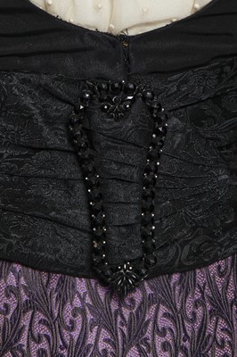 Lot 36 - Dame Maggie Smith's costume as Violet, Dowager Countess of Grantham in 'Downton Abbey, 2010