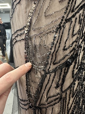 Lot 39 - Michelle Dockery 's costume as Lady Mary in 'Downton Abbey', 2011
