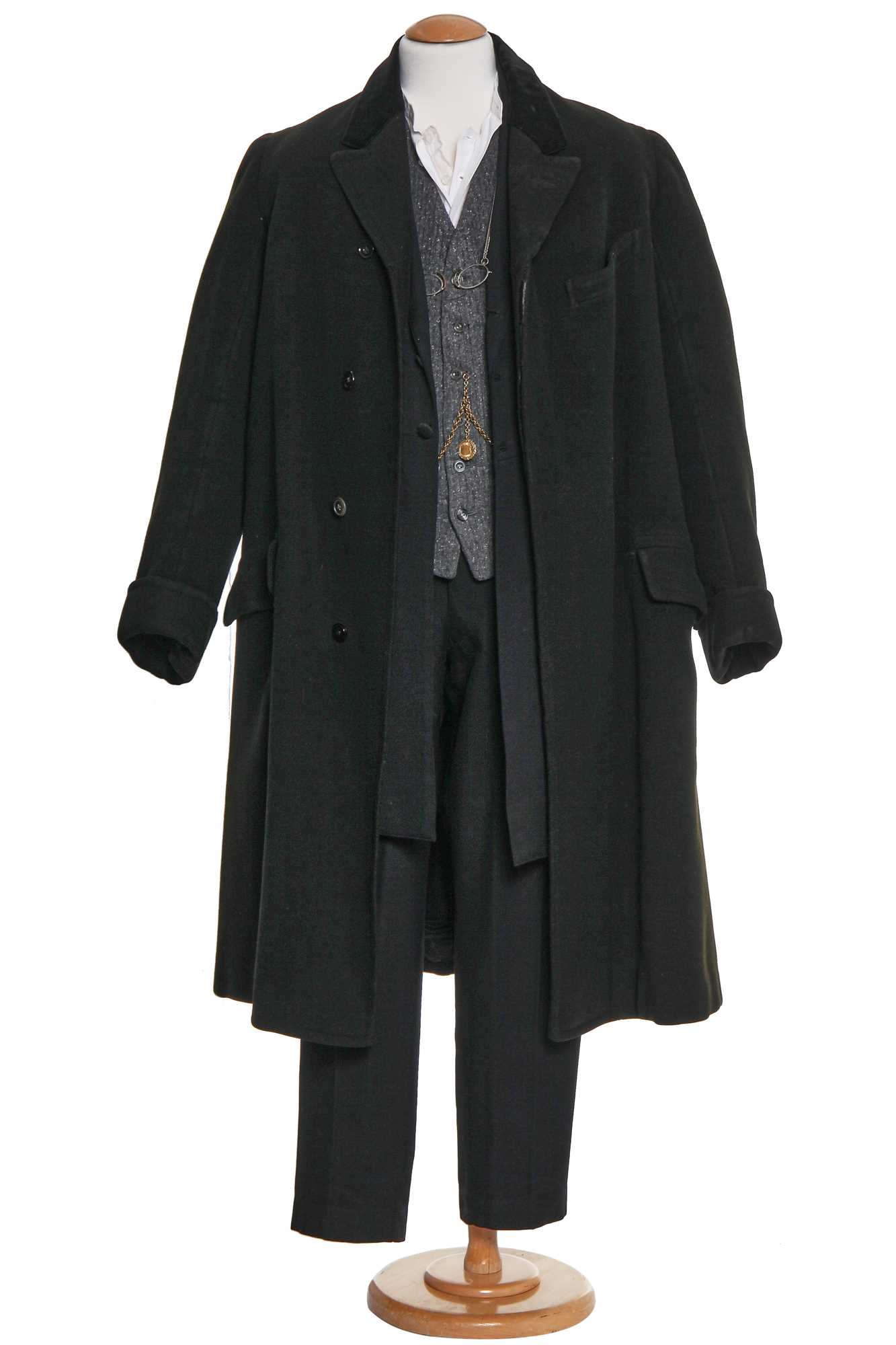 Lot 51 - Tom Hardy's costume as Alfie Solomons in the TV series 'Peaky Blinders', 2017