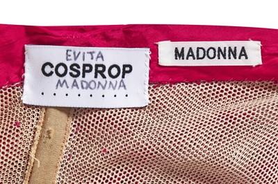 Lot 63 - Madonna's Christian Dior silk taffeta ball gown circa 1953, worn in the role of Eva Peron in the film 'Evita', 1996