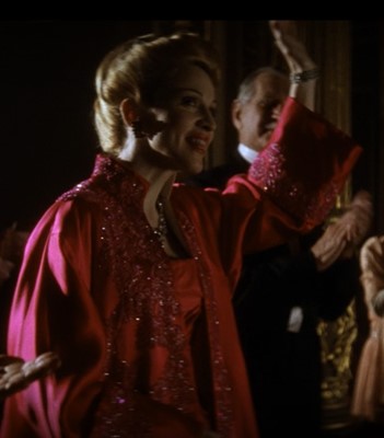 Lot 63 - Madonna's Christian Dior silk taffeta ball gown circa 1953, worn in the role of Eva Peron in the film 'Evita', 1996