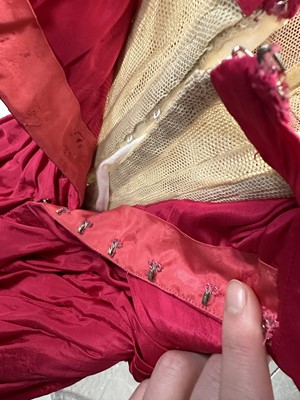 Lot 63 - Madonna's Christian Dior silk taffeta ball gown circa 1953, worn in the role of Eva Peron in the film 'Evita', 1996