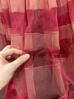 Lot 63 - Madonna's Christian Dior silk taffeta ball gown circa 1953, worn in the role of Eva Peron in the film 'Evita', 1996