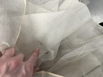 Lot 69 - A beaded taffeta ball gown attributed to Jacques Heim, late 1950s, used in the film 'Evita' 1996