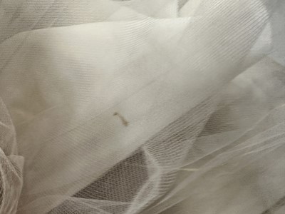 Lot 69 - A beaded taffeta ball gown attributed to Jacques Heim, late 1950s, used in the film 'Evita' 1996