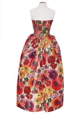 Lot 69 - A beaded taffeta ball gown attributed to Jacques Heim, late 1950s, used in the film 'Evita' 1996