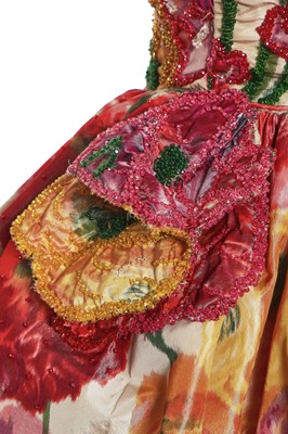 Lot 69 - A beaded taffeta ball gown attributed to Jacques Heim, late 1950s, used in the film 'Evita' 1996