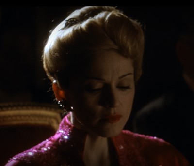 Lot 64 - Madonna's pink satin evening coat worn in the role of Eva Peron, for the film 'Evita', 1996