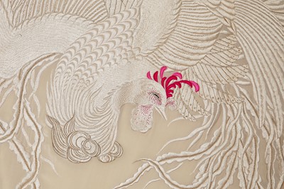 Lot 34 - Emma Hall's embroidered kimono, Japanese, 1910-20, worn in the role of Sylvia Tietjens in the TV series 'Parade's End', 2012