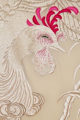 Lot 34 - Emma Hall's embroidered kimono, Japanese, 1910-20, worn in the role of Sylvia Tietjens in the TV series 'Parade's End', 2012