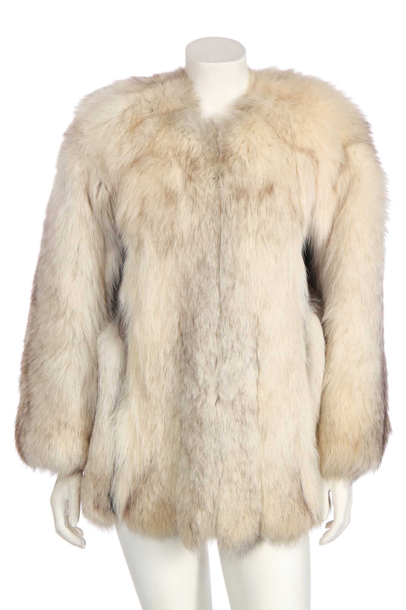 Lot 30 - A Bill Gibb for Philip Hockley fox fur and suede jacket, 1970s