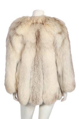 Lot 30 - A Bill Gibb for Philip Hockley fox fur and suede jacket, 1970s
