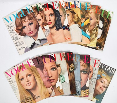 Lot 49 - British Vogue, 1968, complete run